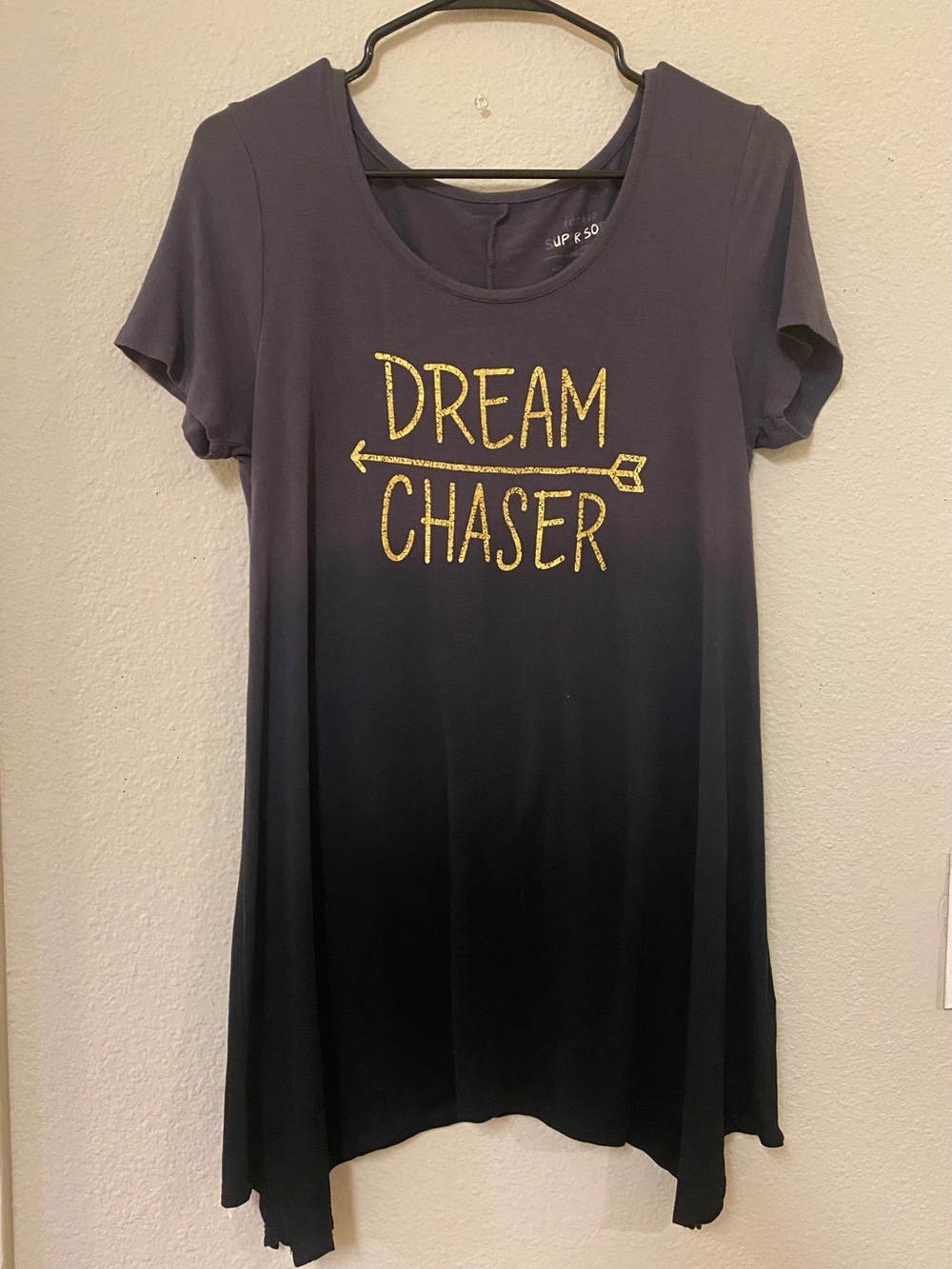 Torrid Super Soft Dream Chaser Black Ombre Tunic - Sz 00 - Quick List For Live